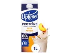 Optimel Protein drinkyoghurt perzik peer