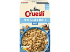 Quaker Cruesli noten zero sugar