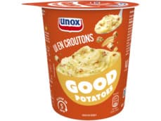 Unox Good potatoes ui & crouton
