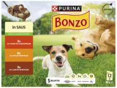 Bonzo Pouch rund kip lam in saus