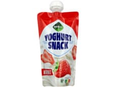 Melkan Yoghurtsnack aardbei