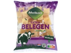 Melkan Extra belegen kaasblokjes