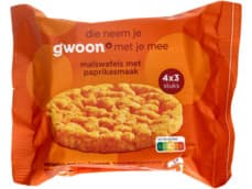 G'woon Maiswafels paprika
