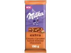 Milka Extra salted almond caramel
