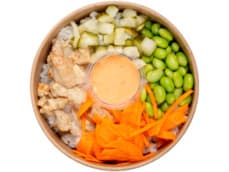 Fresh & easy Pokebowl kip
