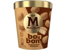 Magnum Bonbon gold caramel billionair