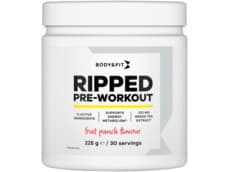 Body&fit Ripped pre workout fruit punch