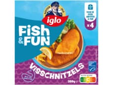 Iglo Fish & Fun visschnitzels familieverpakking