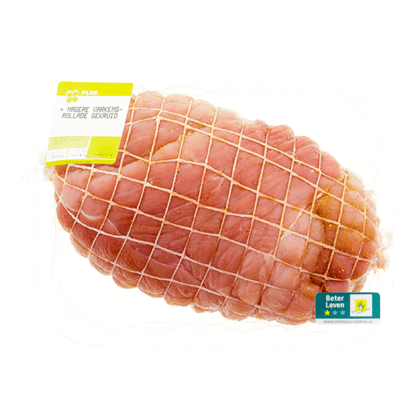 PLUS Varkensrollade mager ongekruid