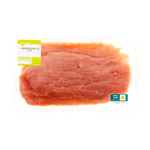 PLUS Varkensschnitzel 2 stuks