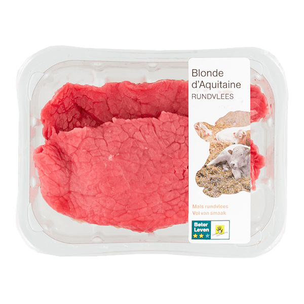 PLUS Boerentrots Rundersteak naturel BLAQ 2 st