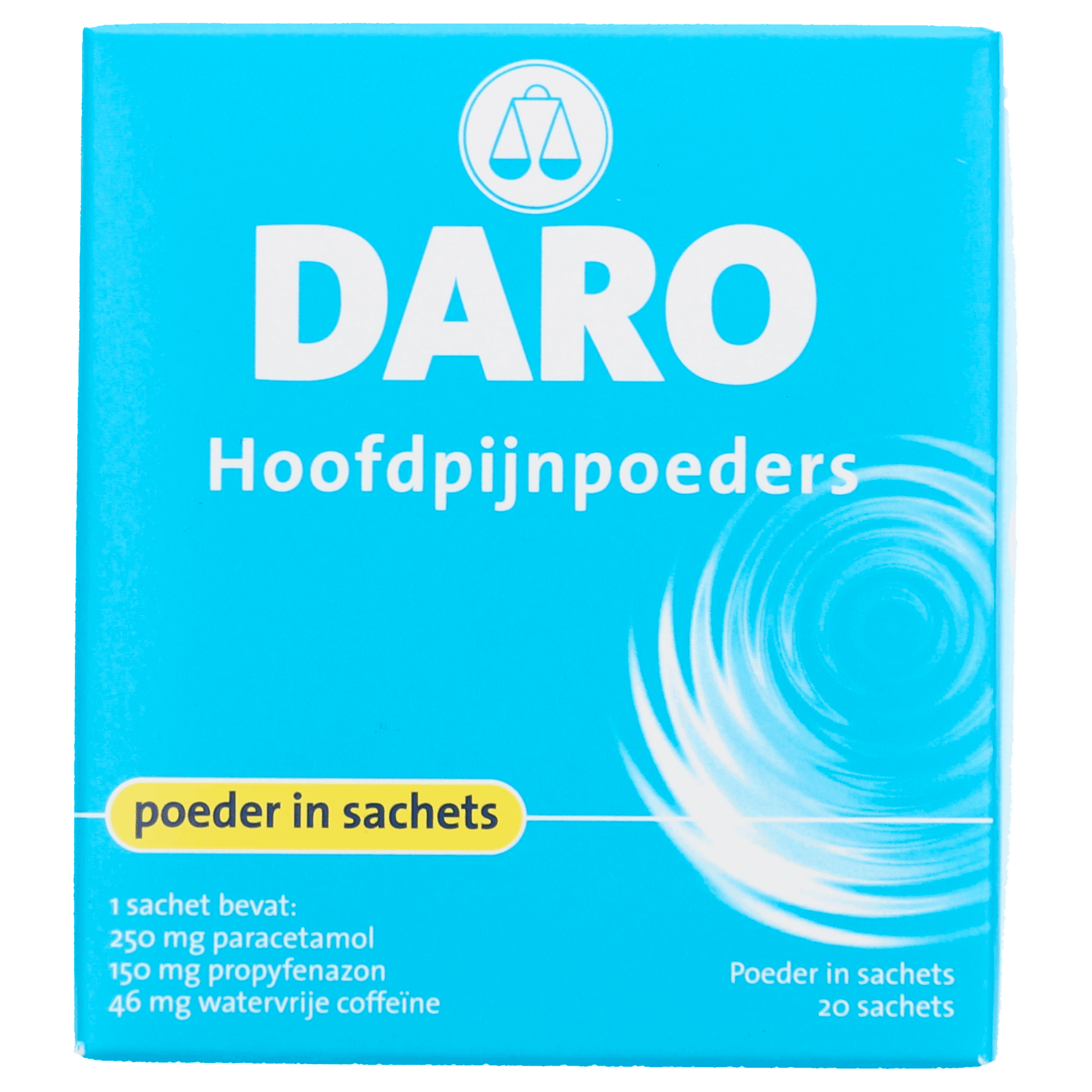 Daro Hoofdpijnpoeder extra