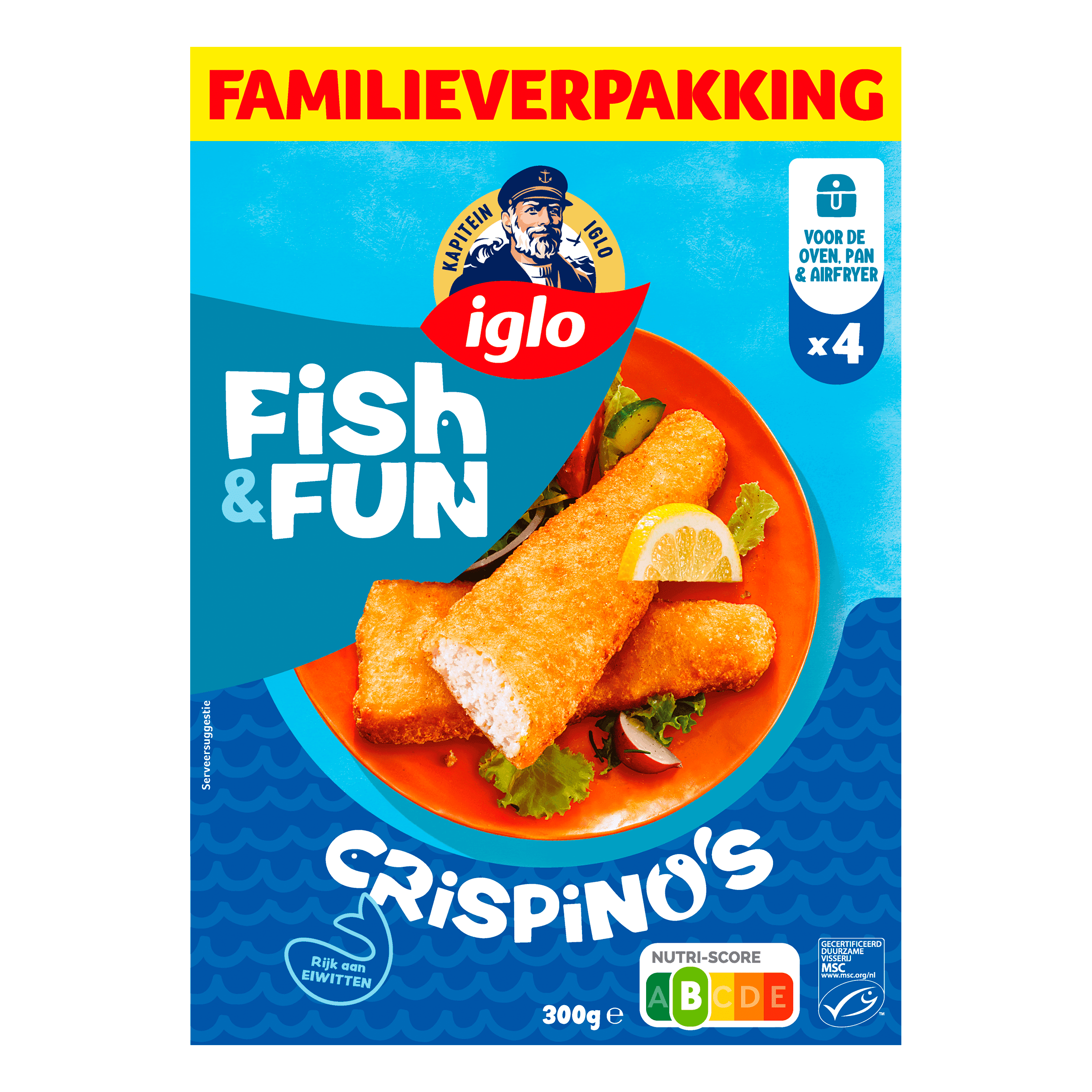 Iglo Kapitein Klassiekers Crispino