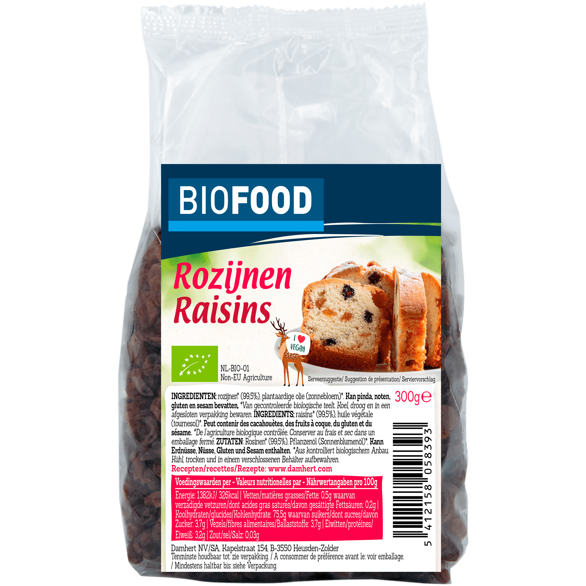 Biofood Rozijnen Bio