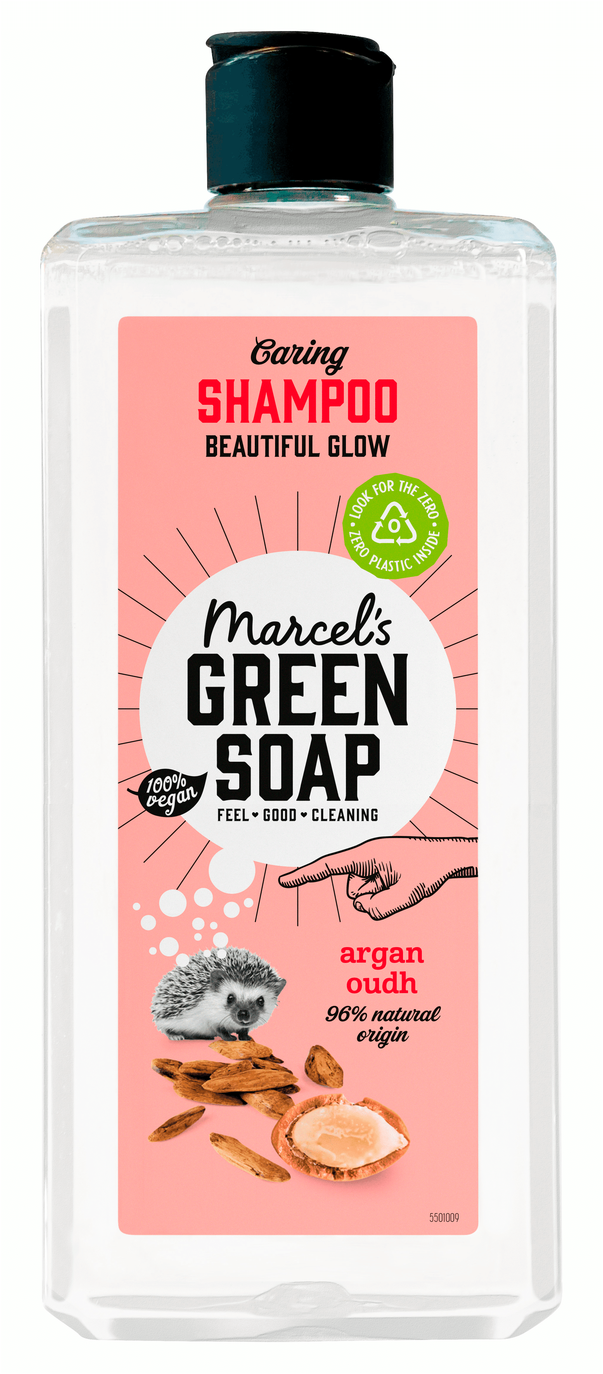 Marcel's Green Soap Shampoo verzorgend Argan&Oudh