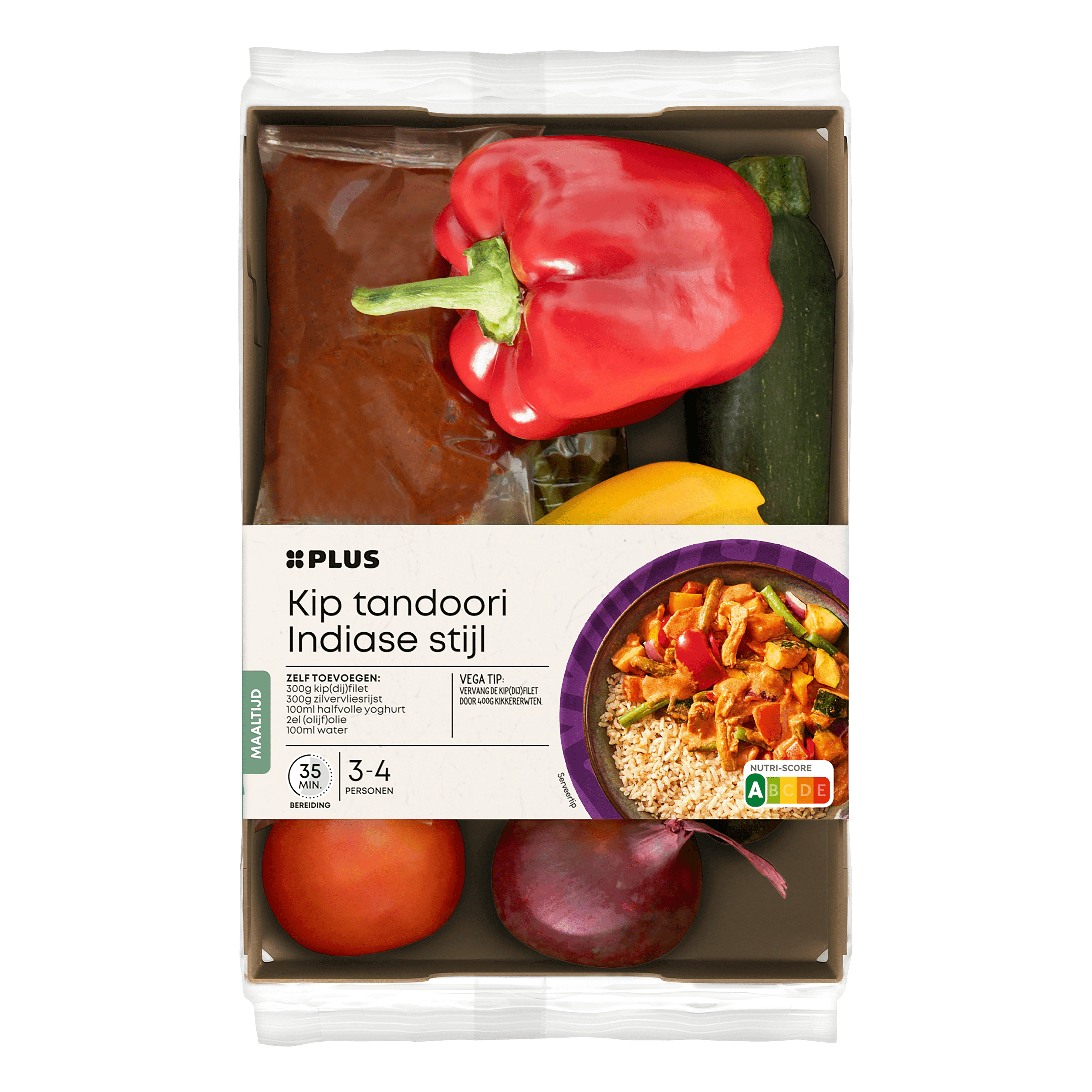 PLUS Verspakket Kip tandoori Indiase stijl