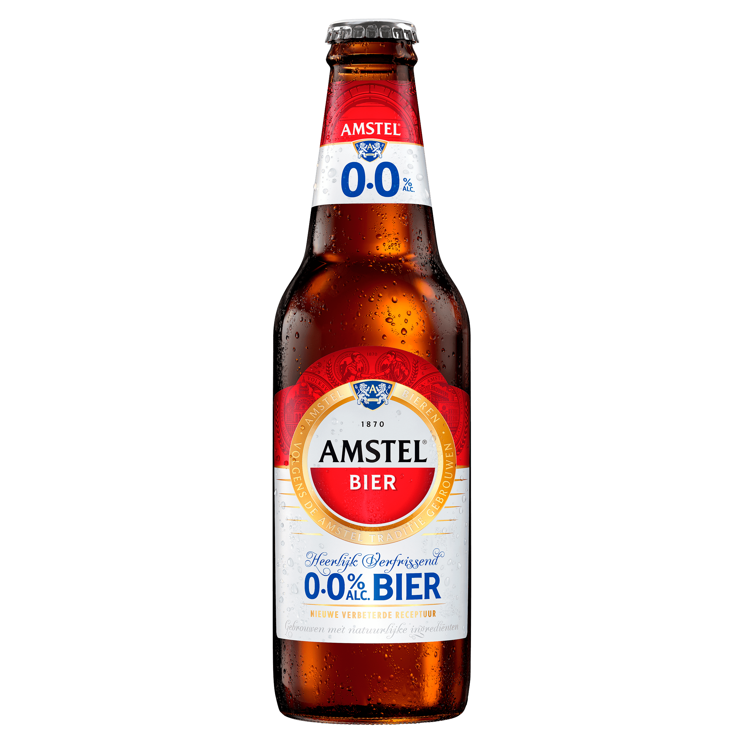 Amstel Pilsener 0.0 bier fles