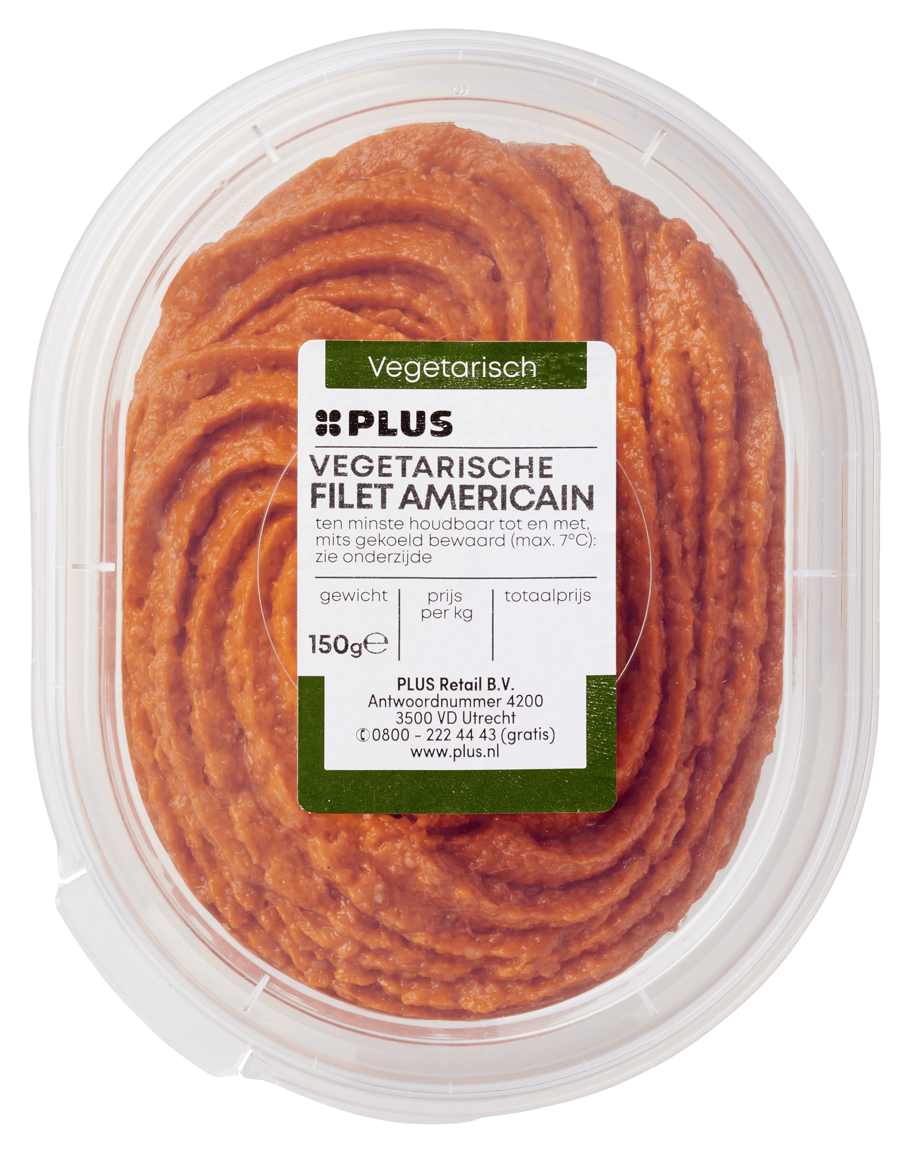 PLUS Vegetarische filet americain