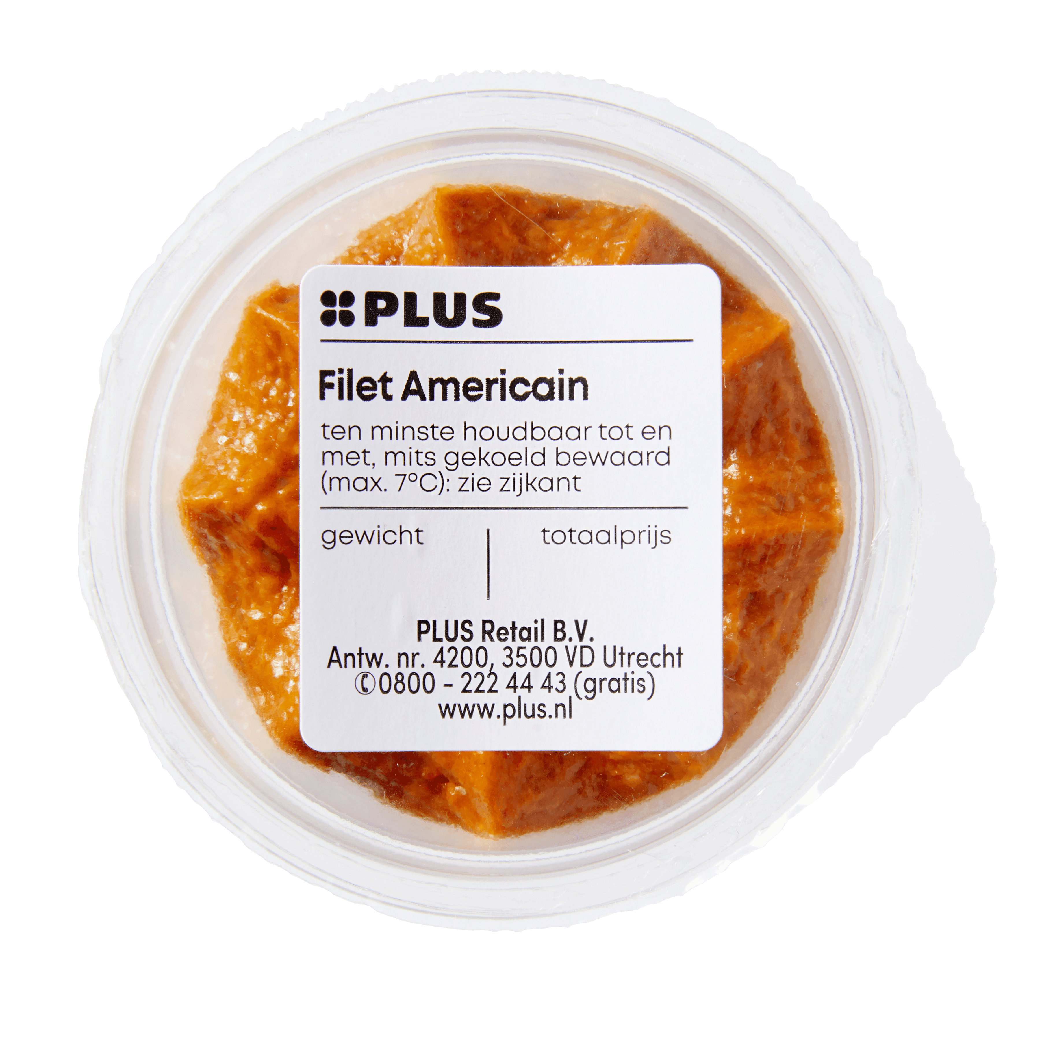 PLUS Filet americain cup