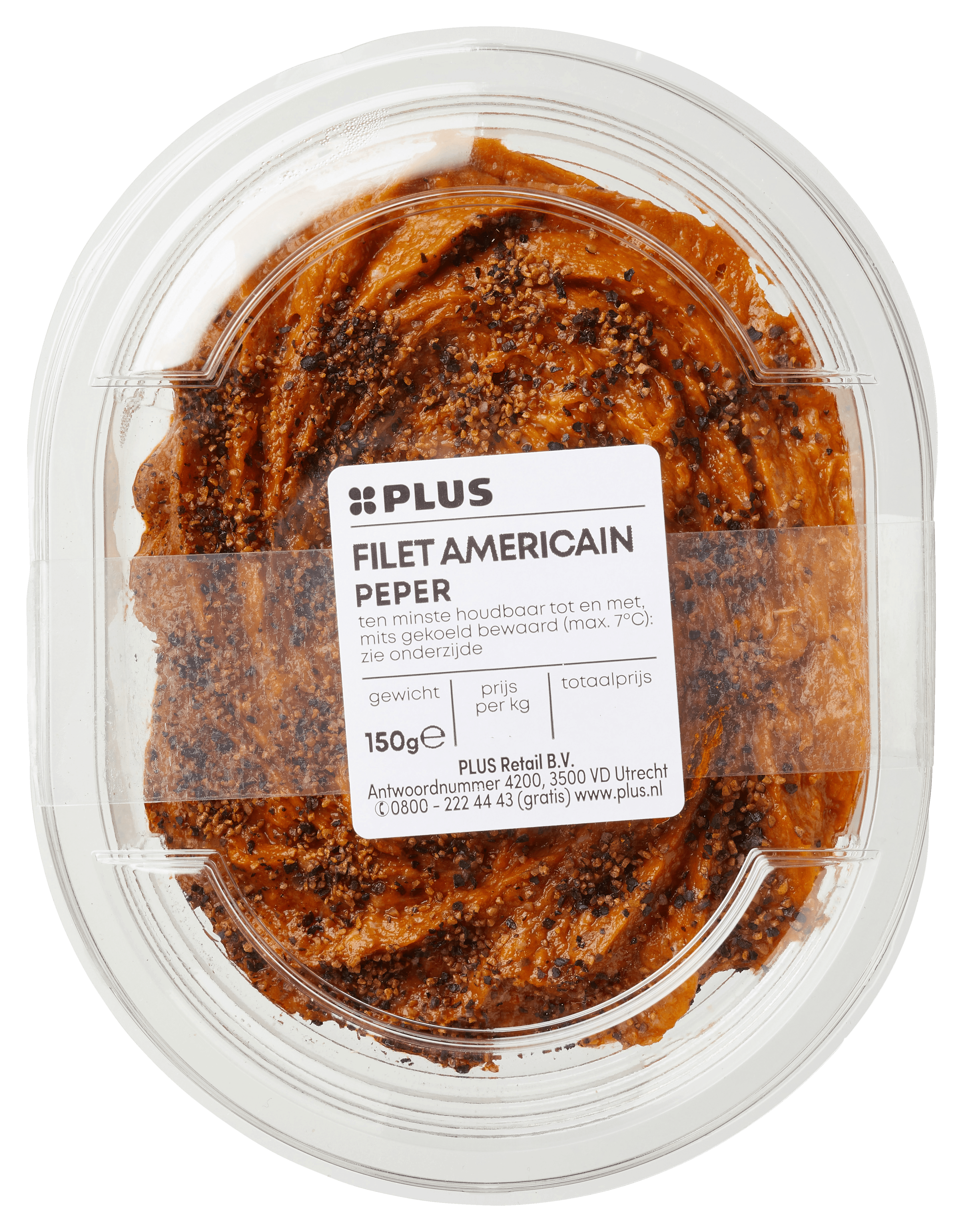 PLUS Filet americain peper