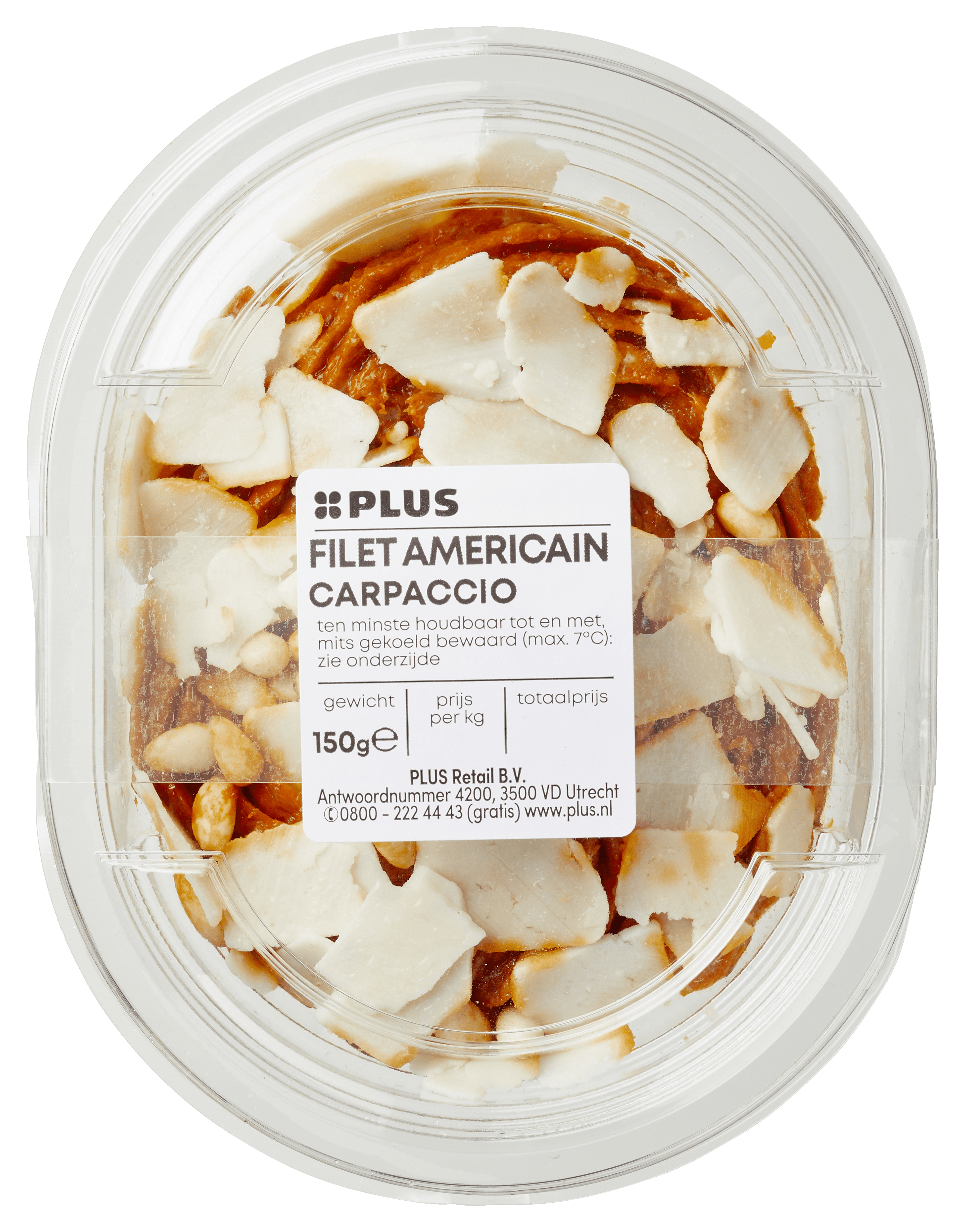 PLUS Filet americain carpaccio