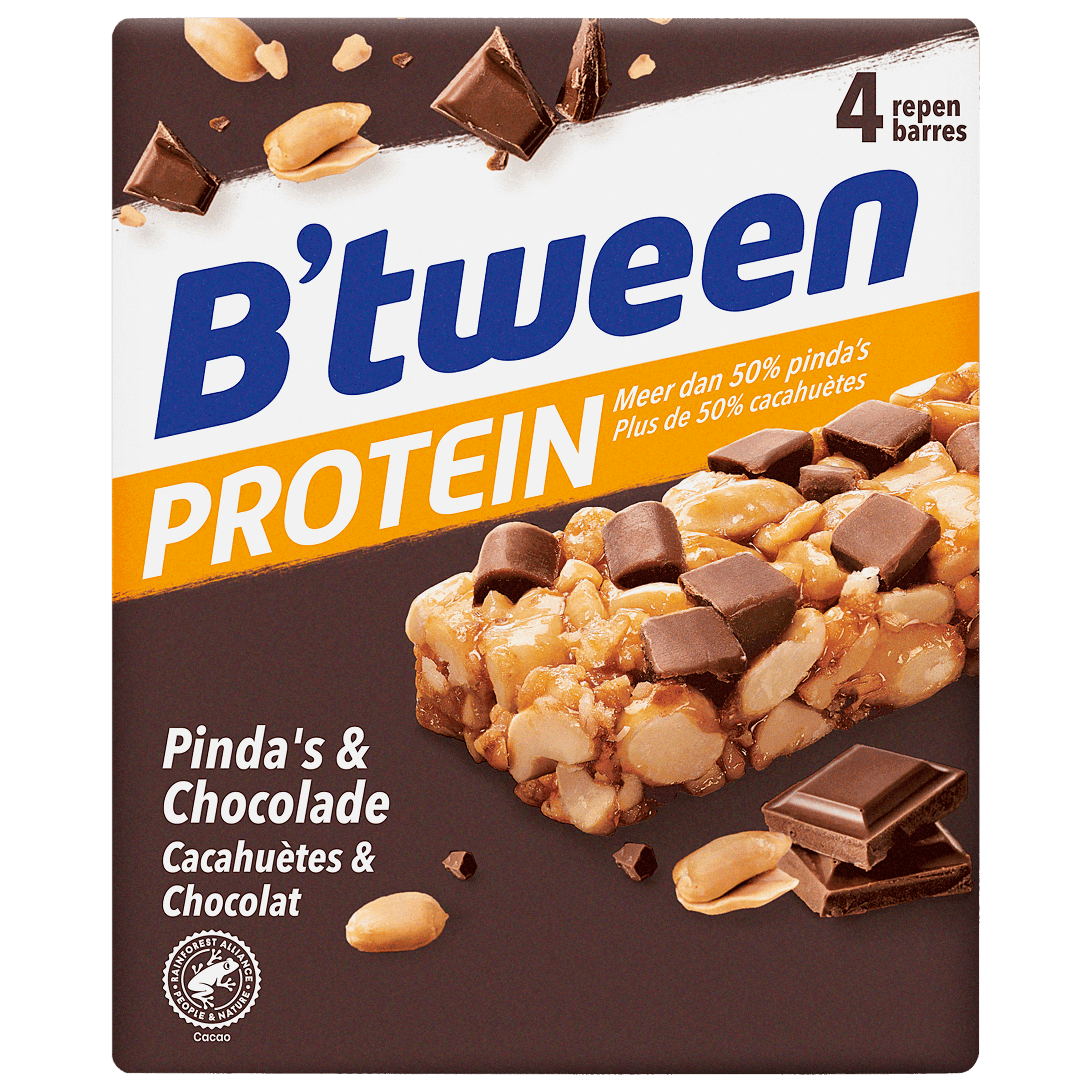 B'tween Proteinreep Pinda Chocolade