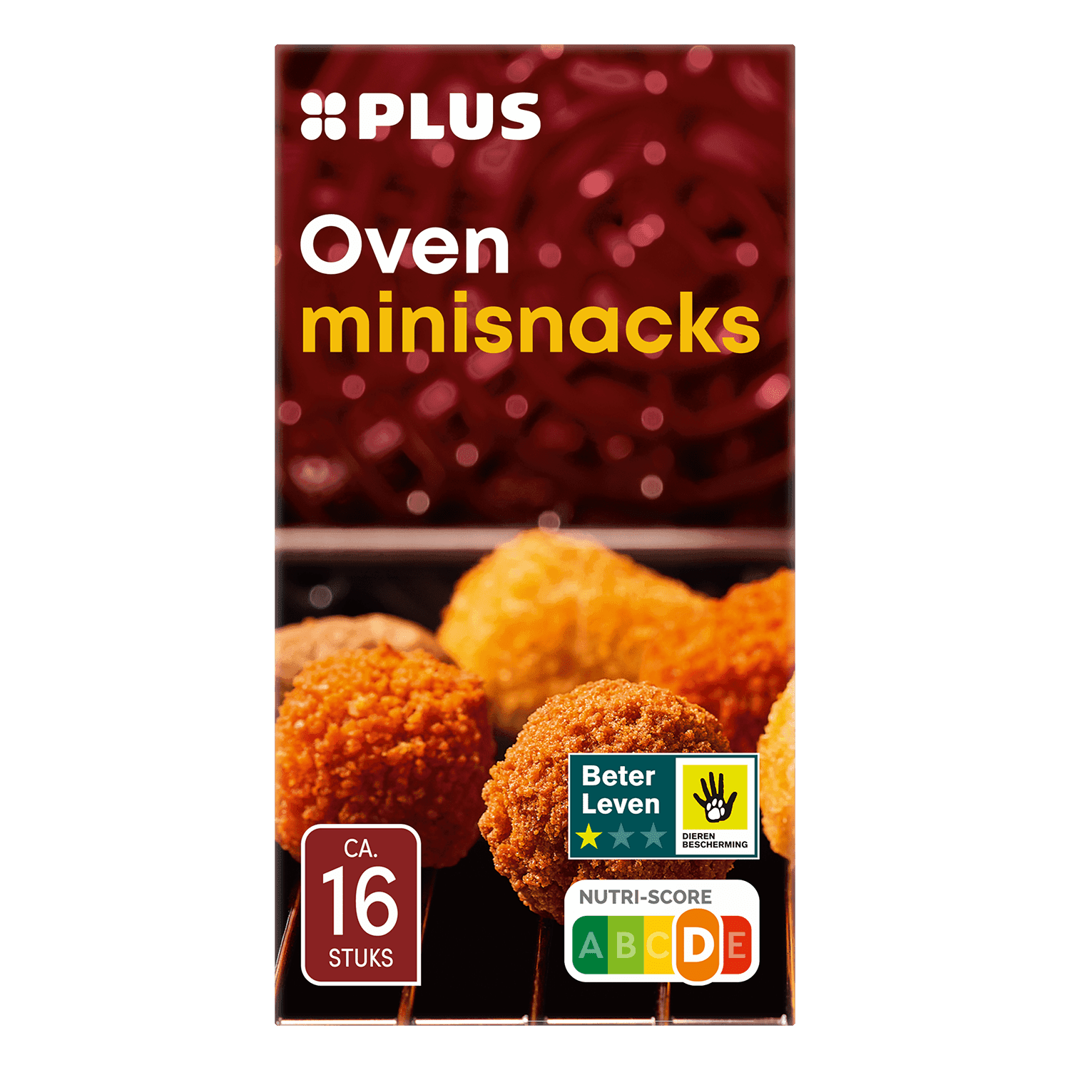PLUS Oven minisnacks 16 stuks