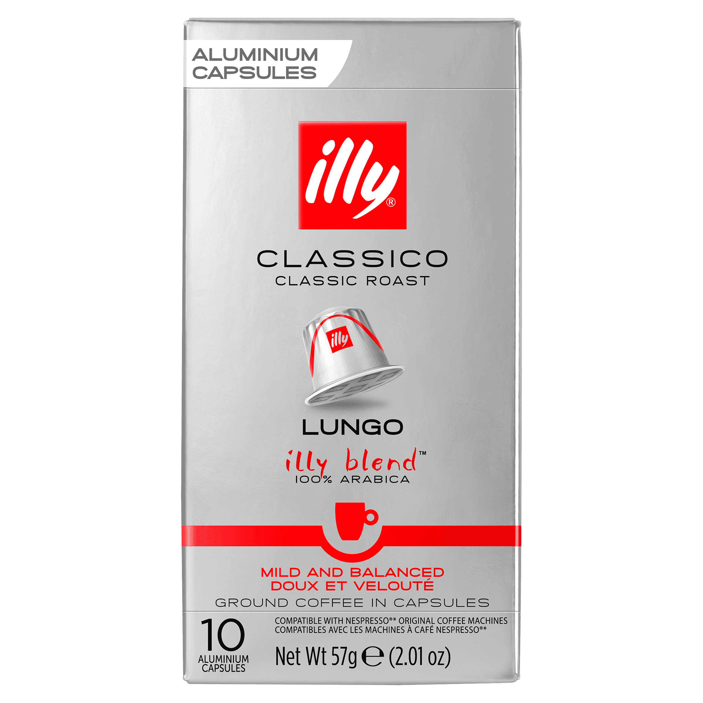Illy Lungo classico koffiecups