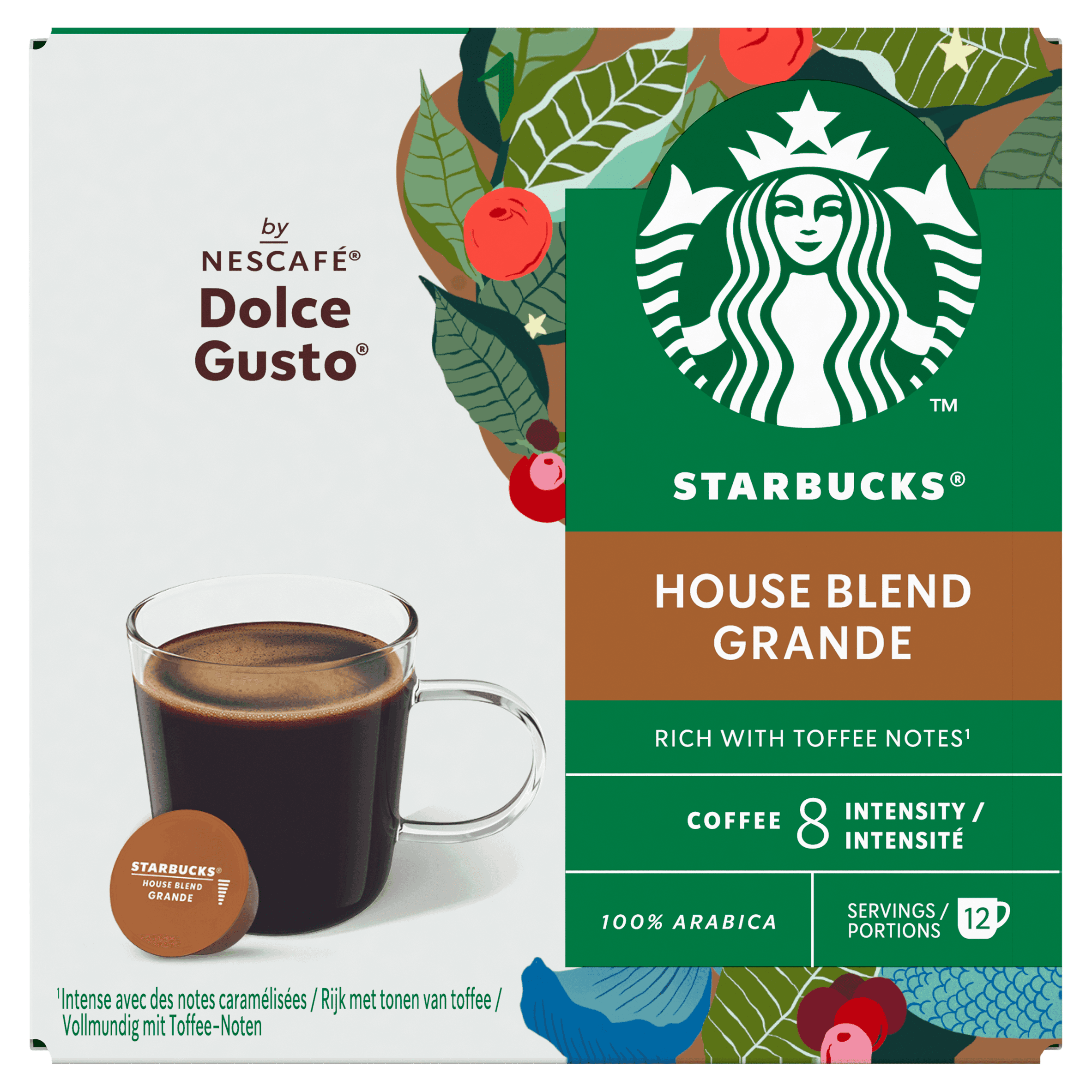 Starbucks Dolce gusto koffiecups house blend