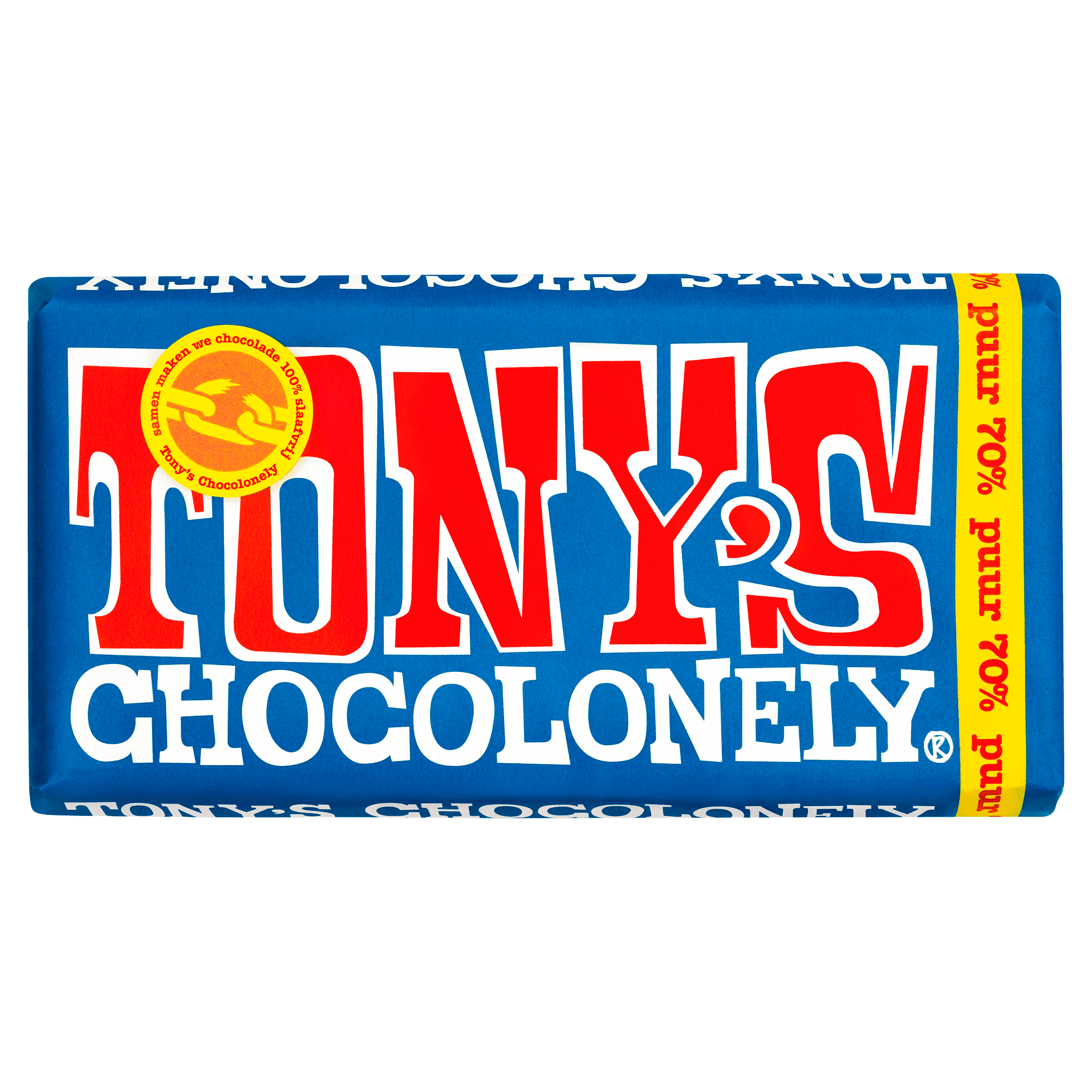 Tony's Chocolonely Chocoladereep Puur Fairtrade