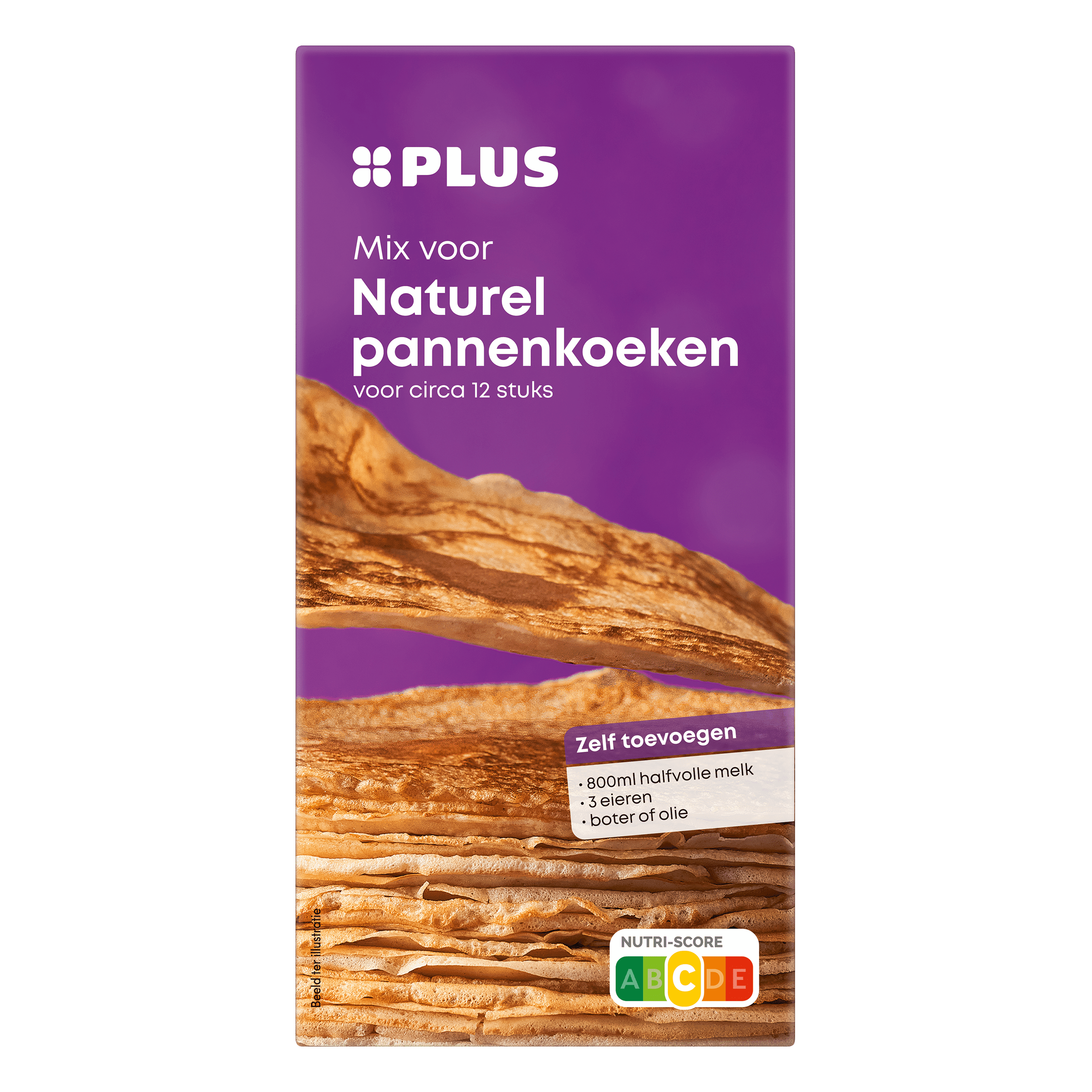 PLUS pannenkoekenmix naturel
