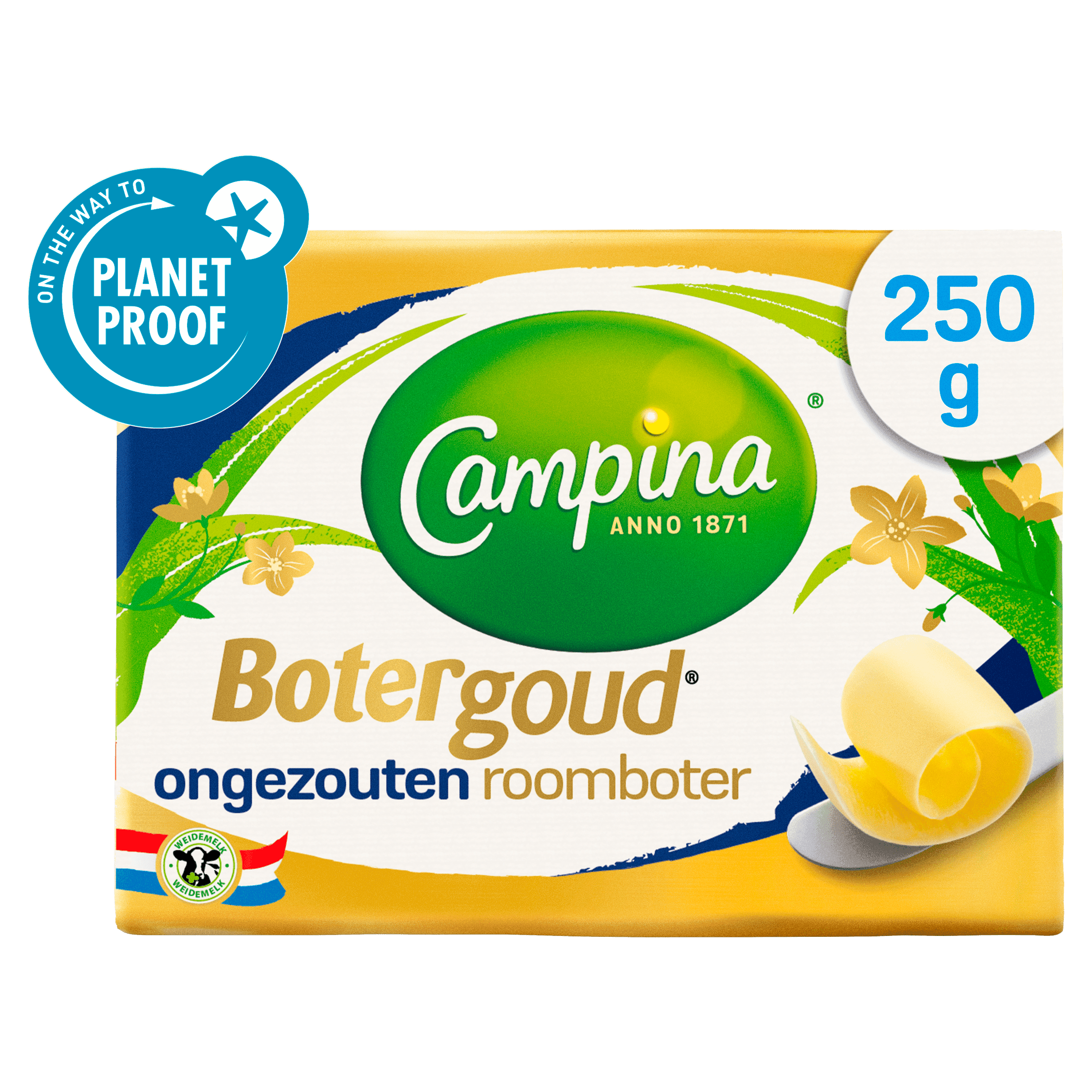 Campina Botergoud verse roomboter ongezouten