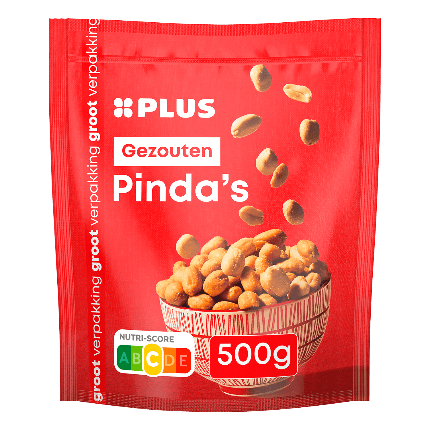 PLUS Pinda's gezouten 500 gram