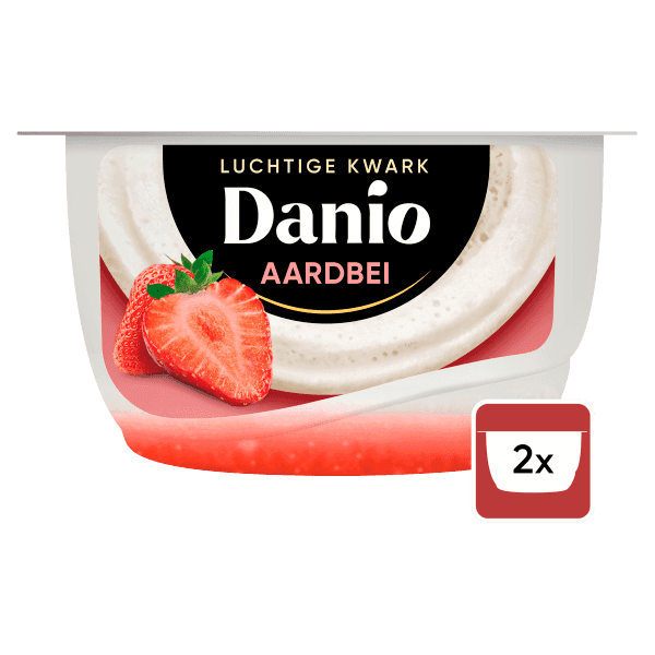 Danio Luchtige Kwark Aardbei