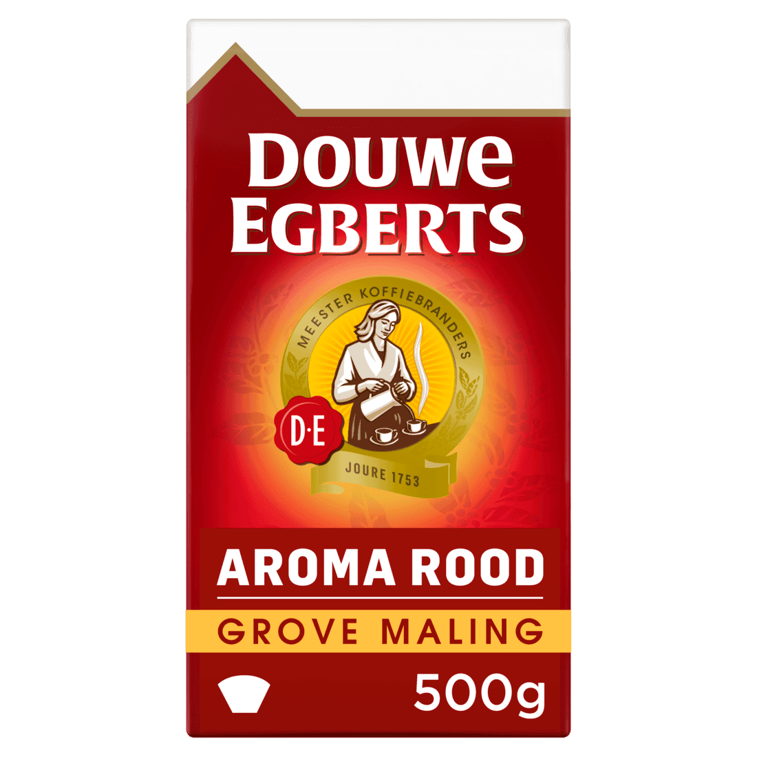 Douwe Egberts Aroma rood grove maling filterkoffie
