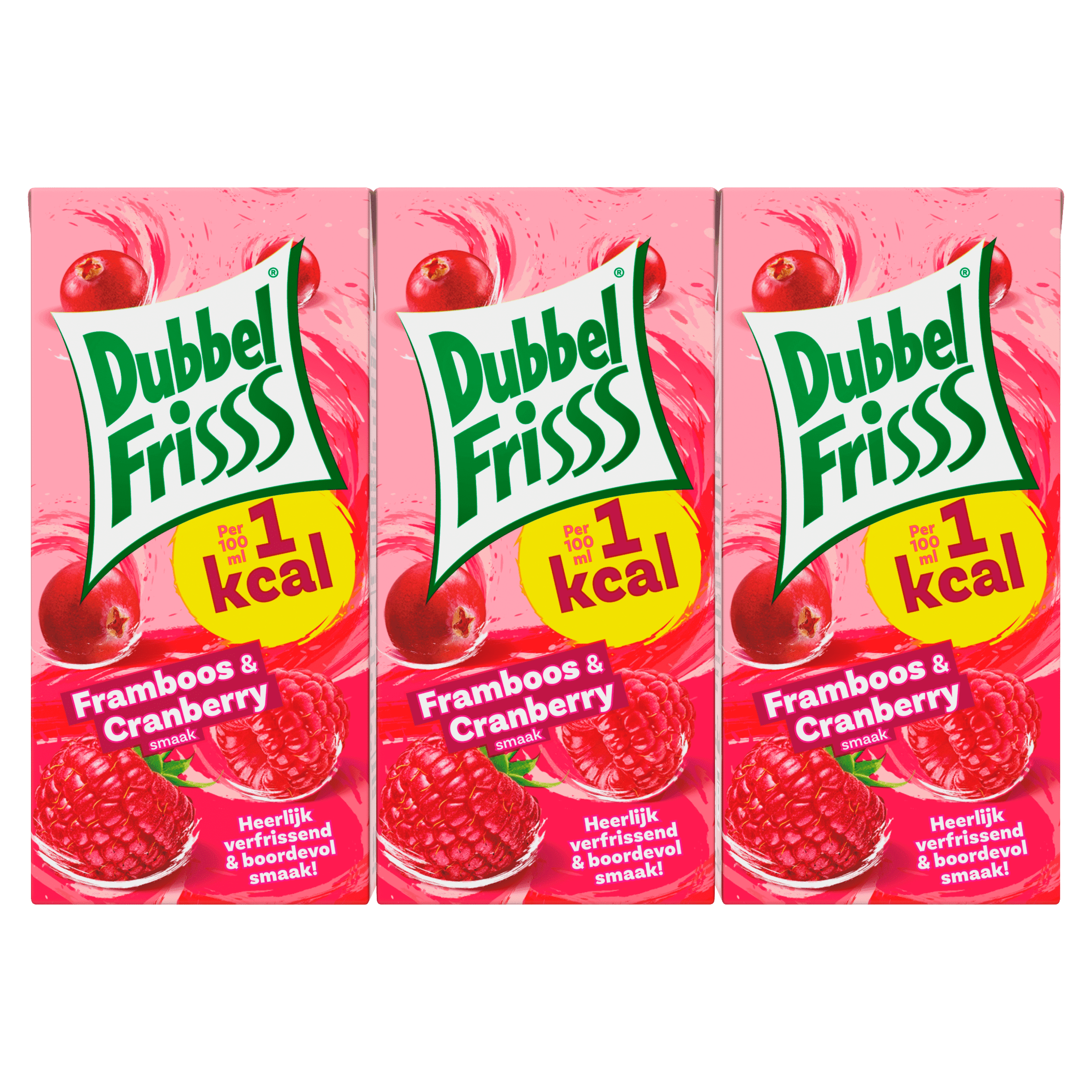 Dubbelfrisss 1Kcal Framboos & cranberry
