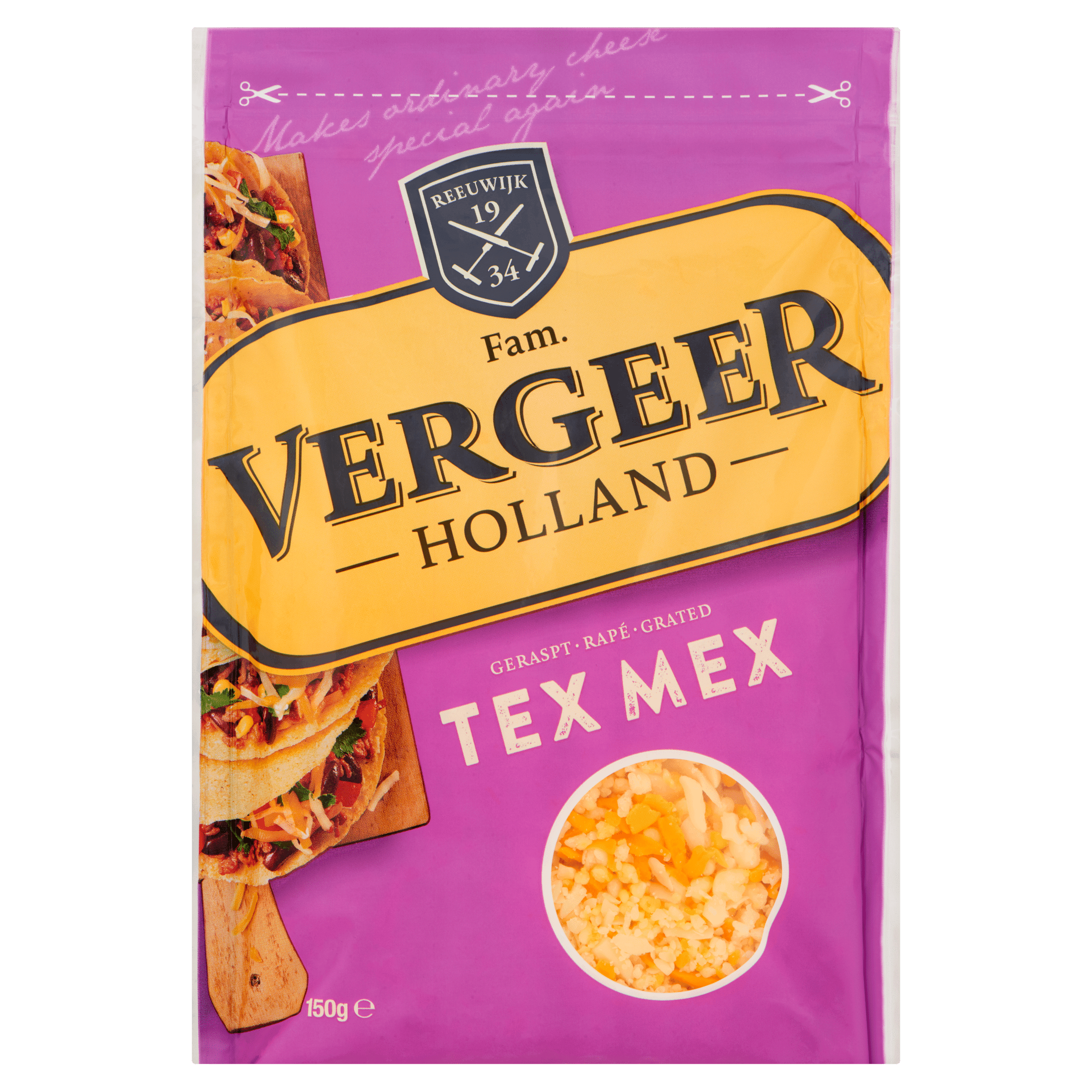 Vergeer Geraspte kaas Tex-Mex