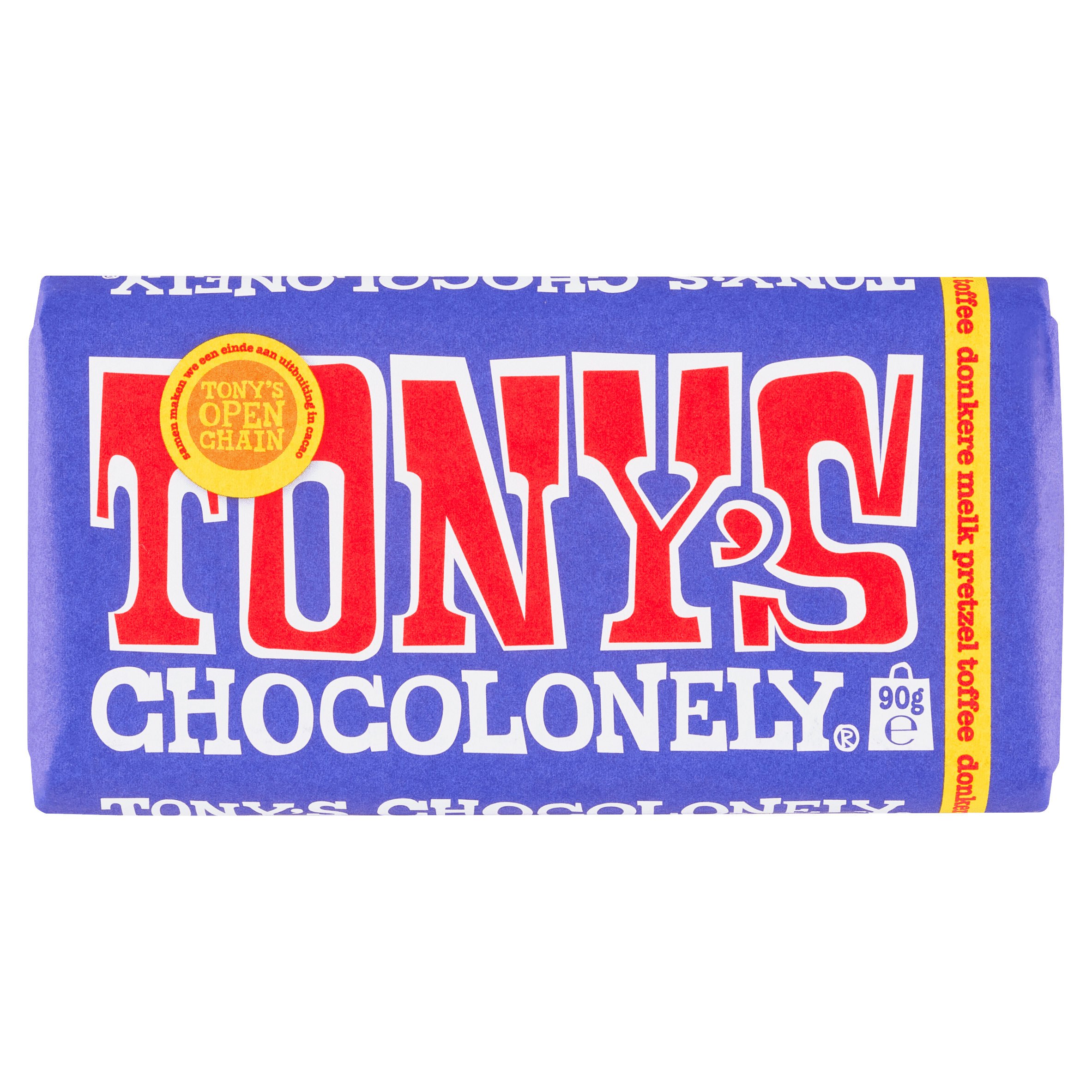 Tony's Chocolonely Donkere melk pretzel toffee