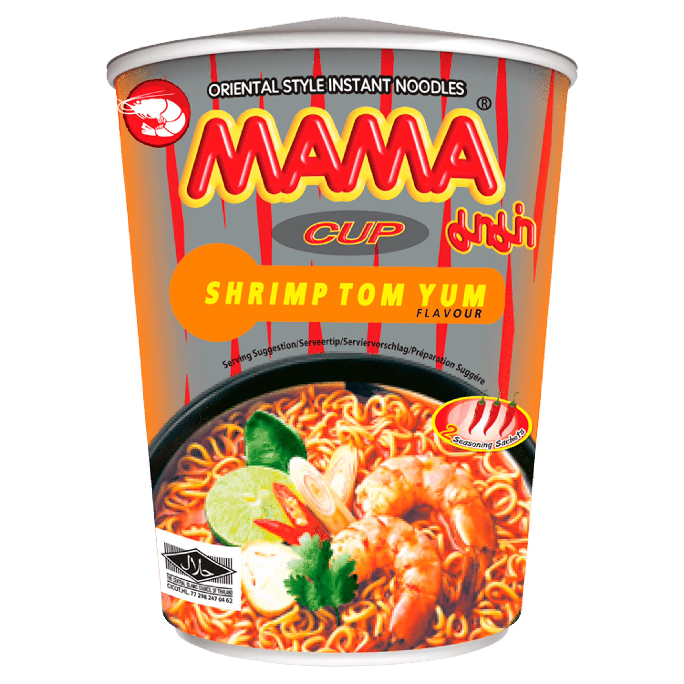 Mama Instant Cup Noedels Garnaal