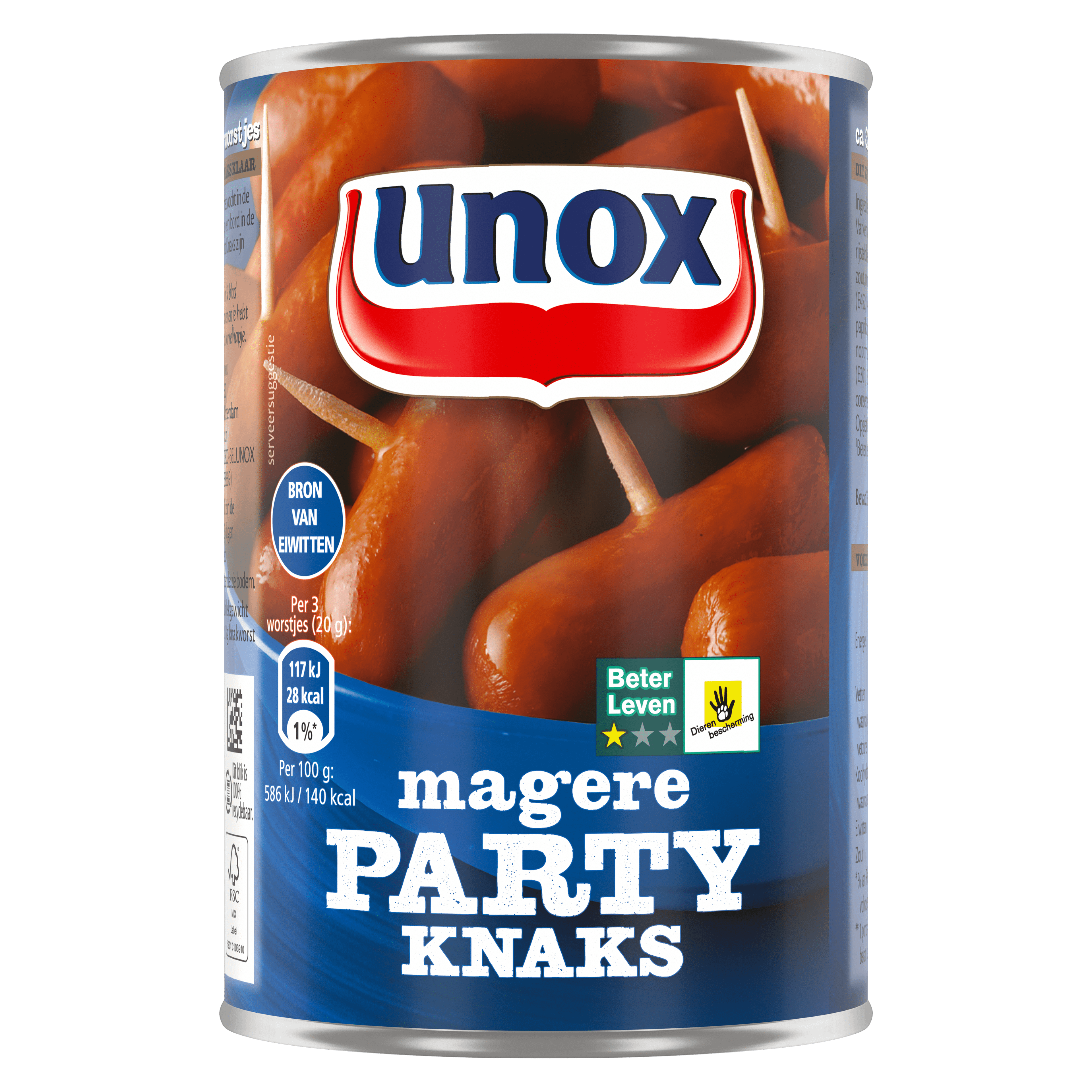 Unox Magere party knaks