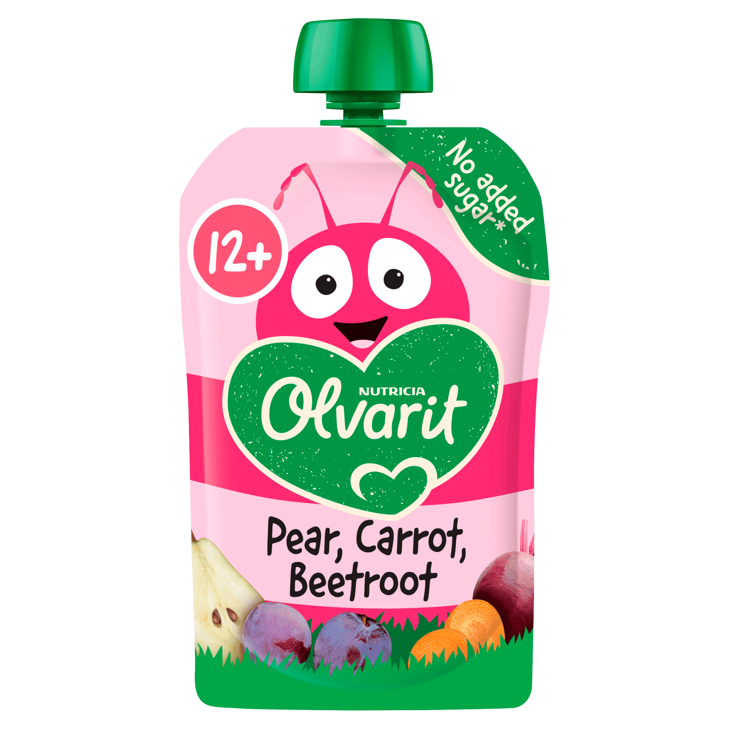 Olvarit 12+mnd Knijpfruit Peer Wortel Biet