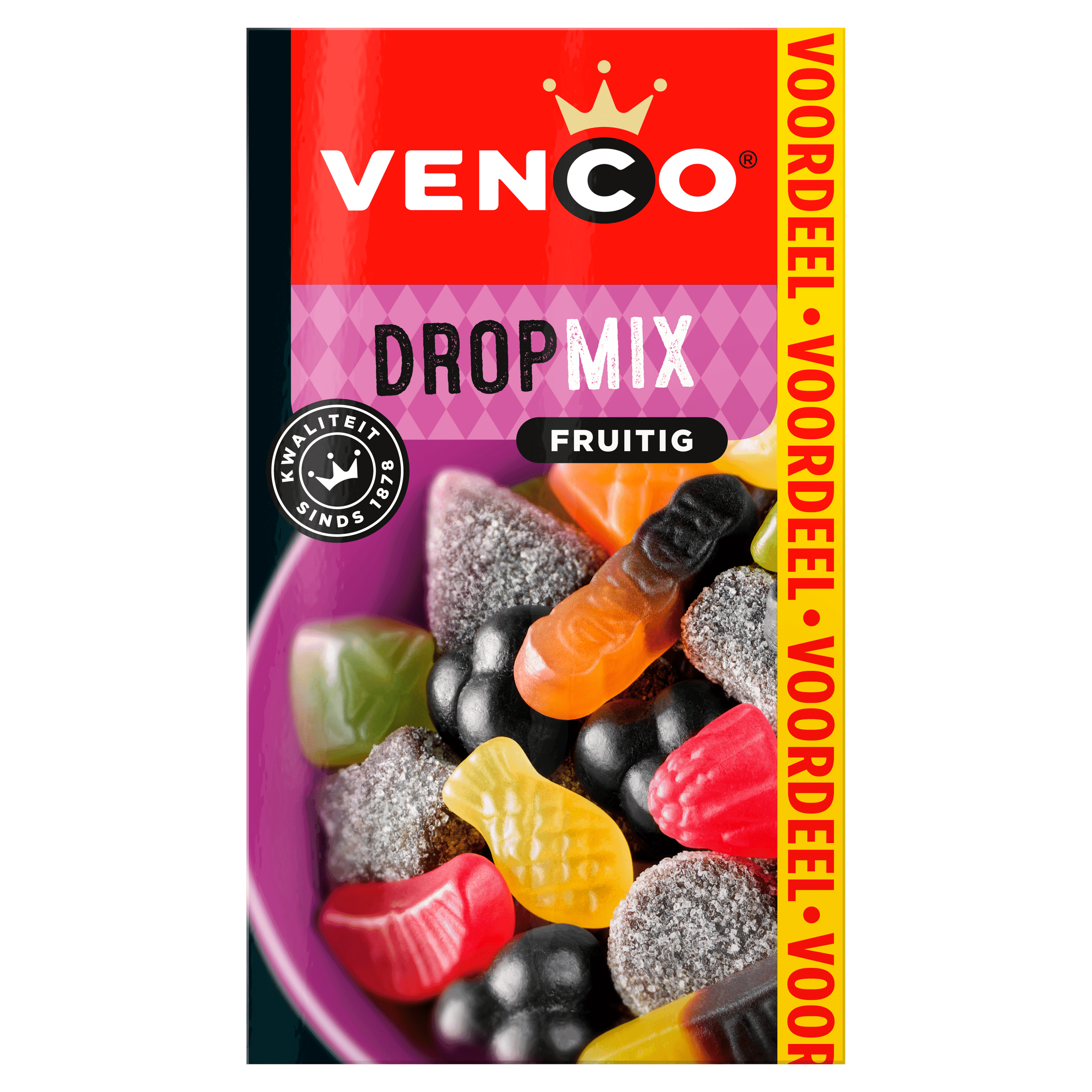 Venco Fruitige dropmix