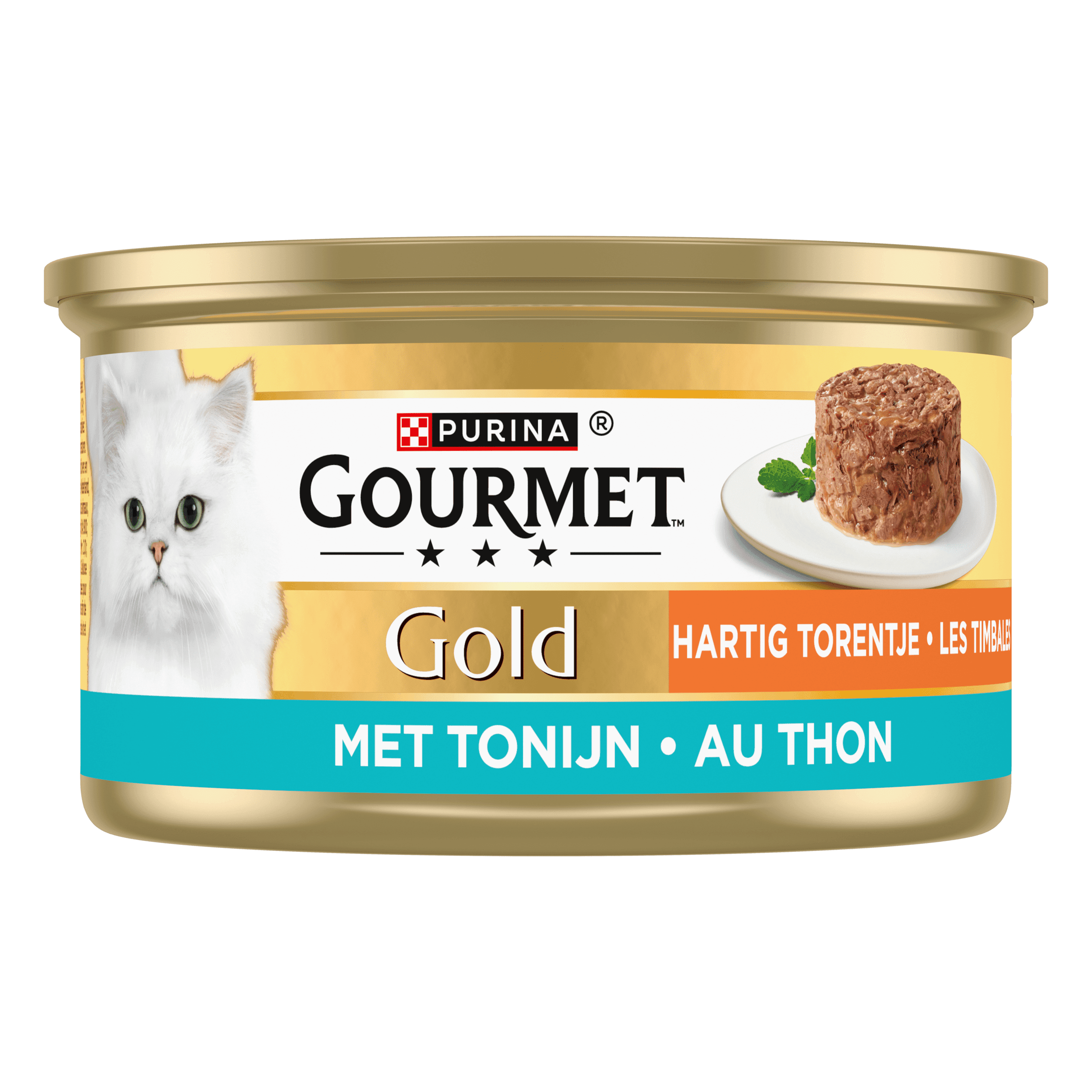 Gourmet Gold Hartig Torentje kattenvoer tonijn