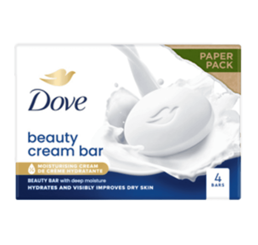 Dove Dove barsoap regular 4 pack