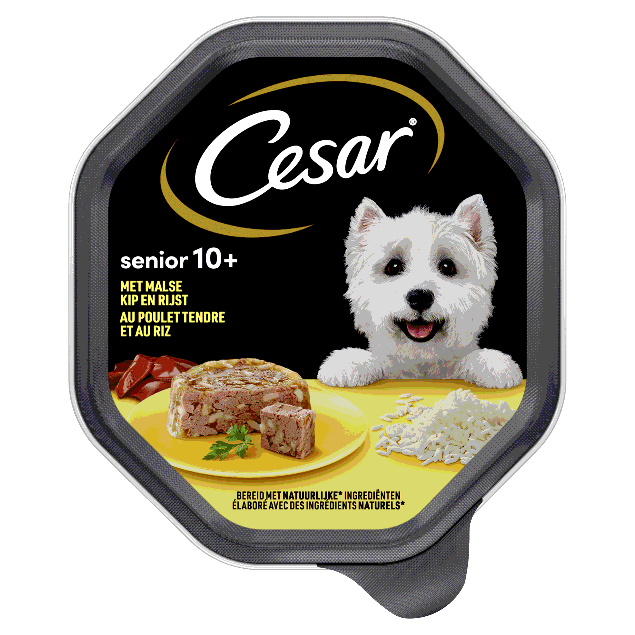 Cesar 10+ Senior Kip & Rijst Hondenvoer