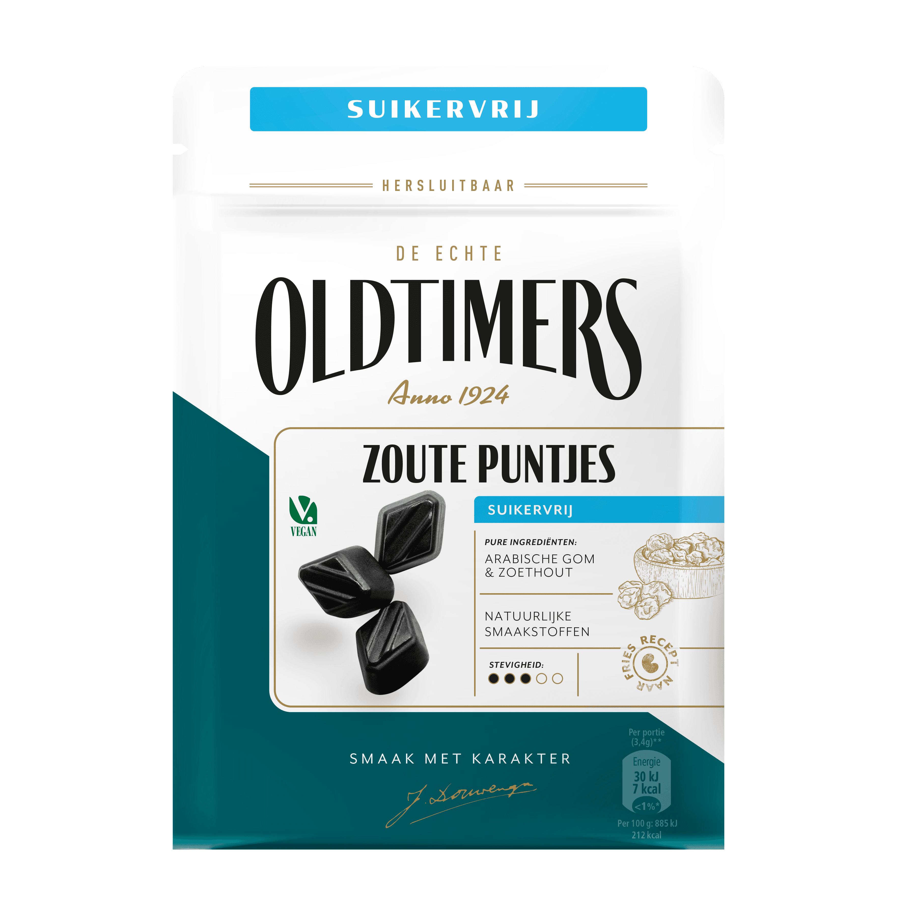 Oldtimers Zoute Puntjes Suikervrij