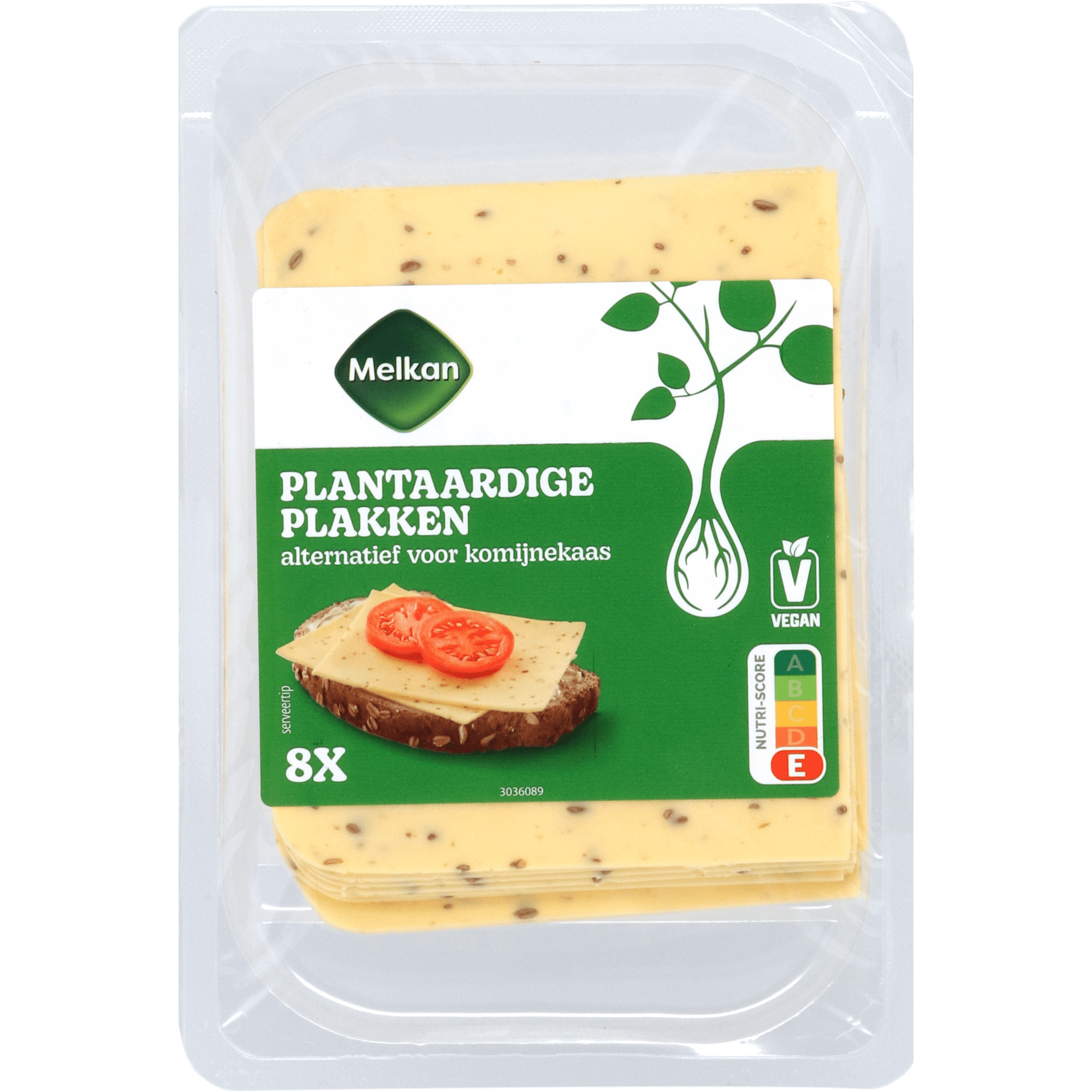 Melkan Plantaardige plakken komijn