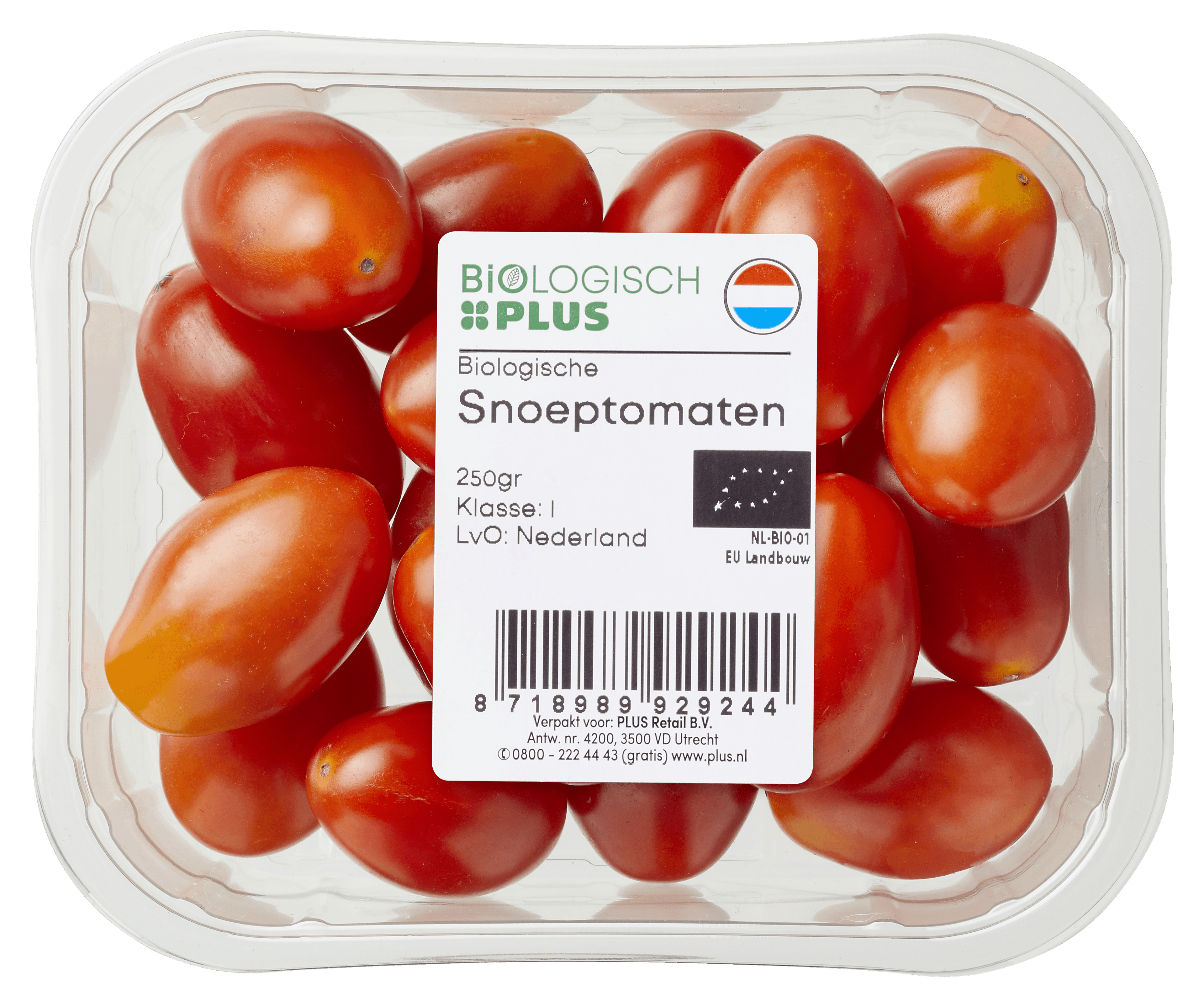 Biologisch PLUS Snoeptomaten biologisch