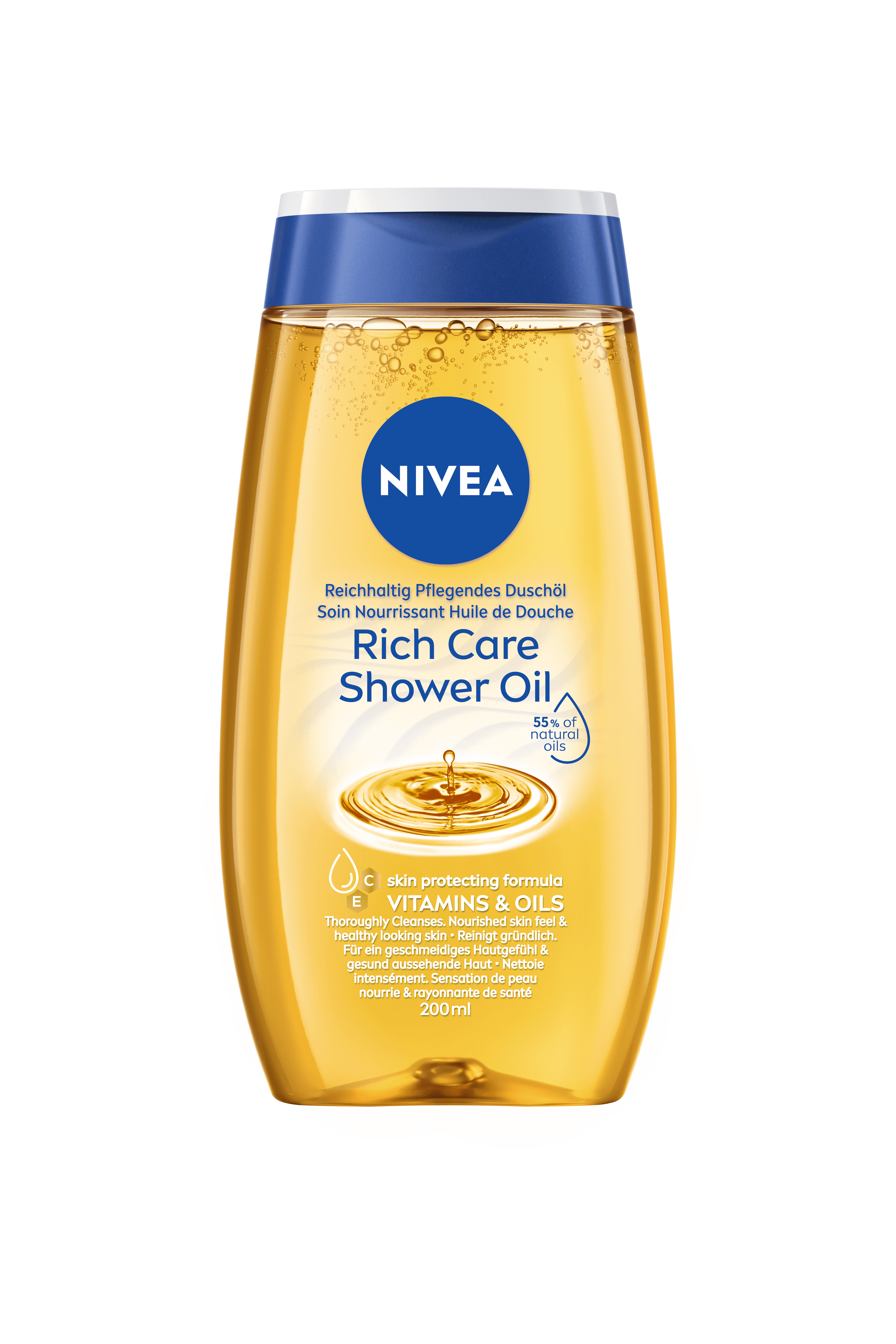 Nivea Doucheolie natural oil
