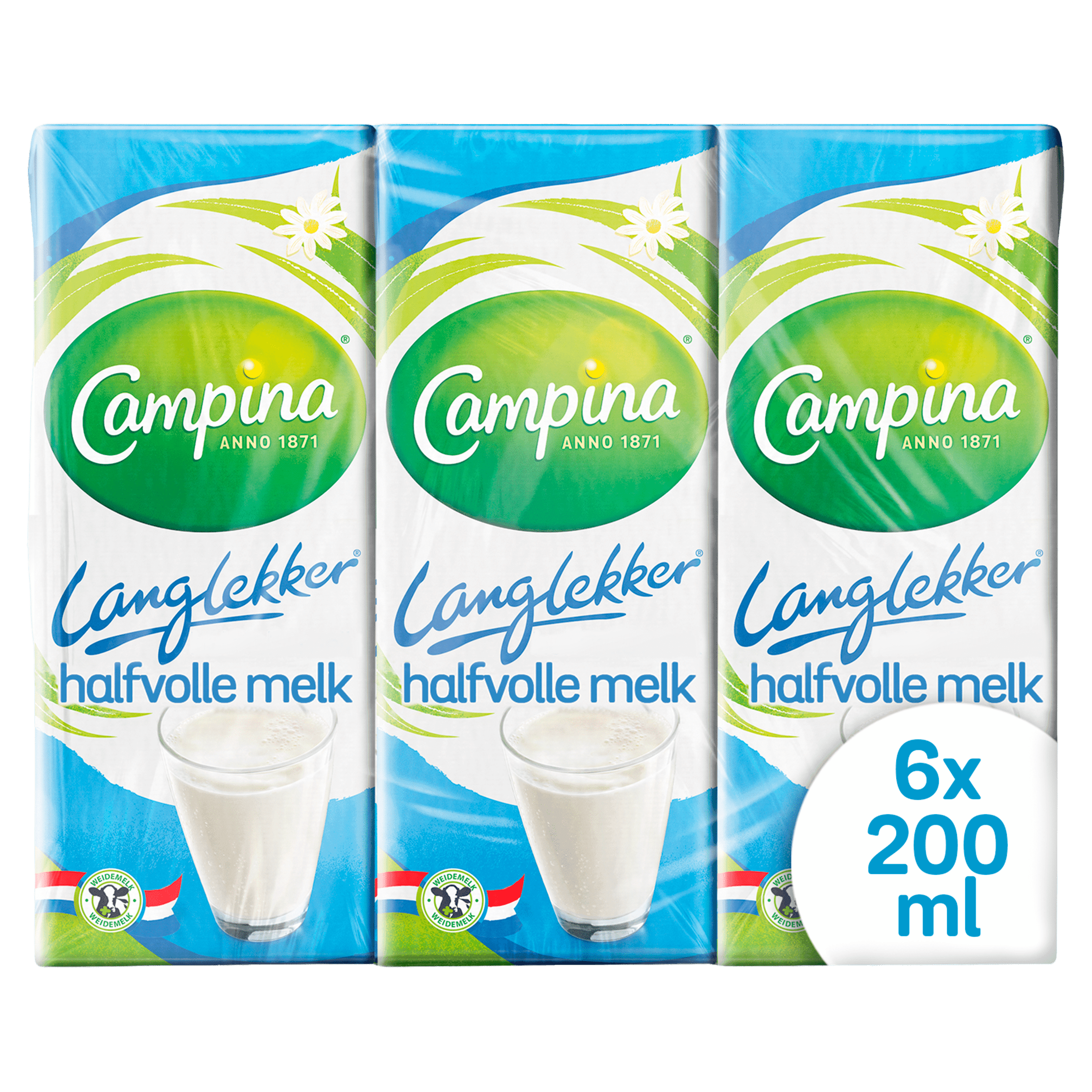 Campina Langlekker Halfvolle melk mini